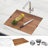 Ruvati Workstation Ledge Undermount 16 Gauge Stainless Steel Kitchen Sink Single Bowl-101378003