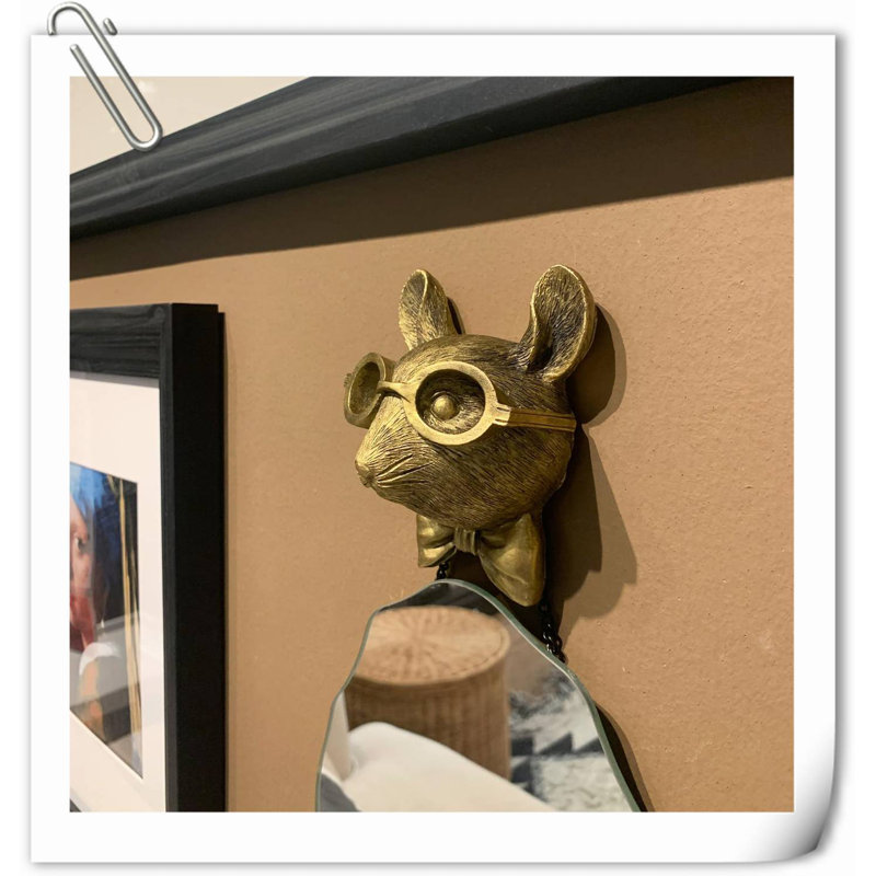 Décoration murale têtes d'animaux
