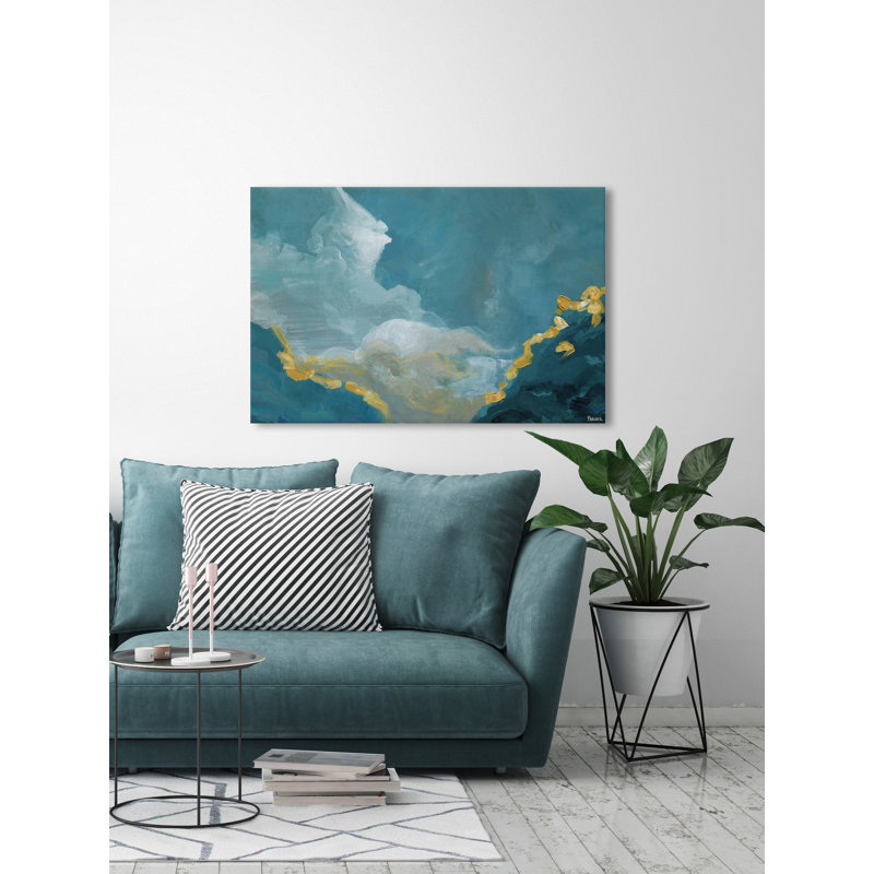 Parvez Taj - Wrapped Canvas Painting, 76 cm H x 114 cm W