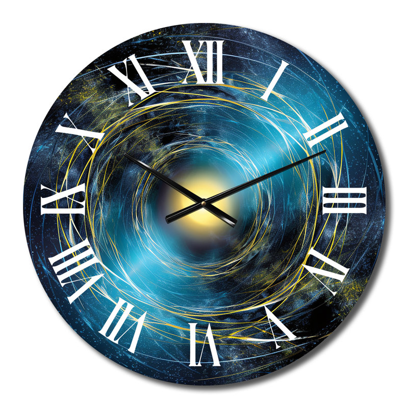 Horloge murale en métal, Petit