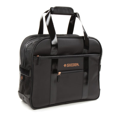 Tote Around Town Travel Pet Carrier with Stay Clean Technology - Black