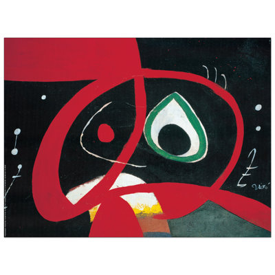 Joan Miro - No Frame Print on Wood