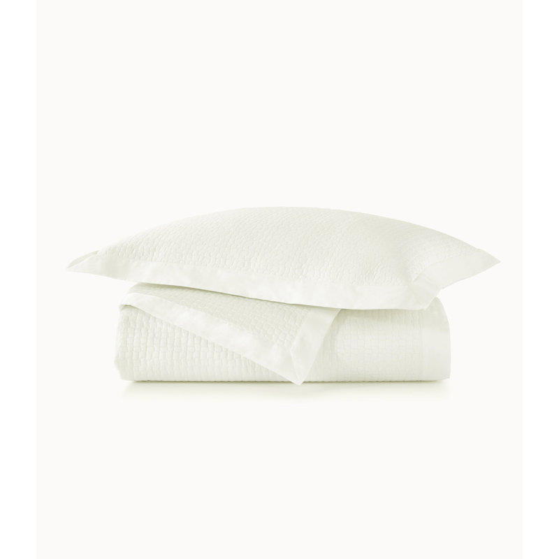 Hamilton Quilted Coverlet, Pearl, Twin/Twin XL Coverlet