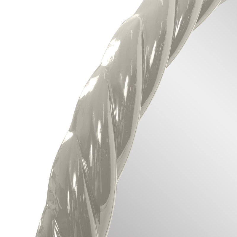 Miroir rond Mara The Gita, Nickel