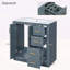Meuble-lavabo autoportant de haute qualité avec rangement abondant et fabrication durable-1872758346