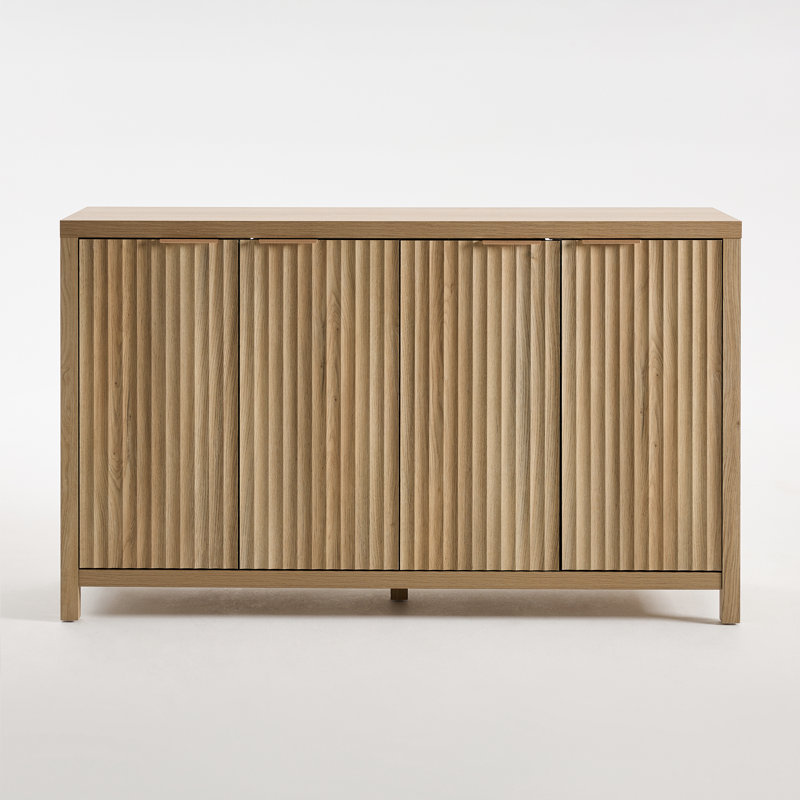 Nicolee 56" Sideboard, Sand Oak
