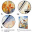 Fauvist Windmill Meadows IV - Wind Turbines, art mural-1226124971-1156003576