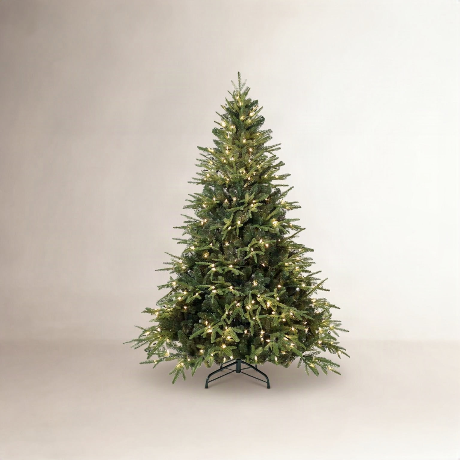 Pre-Lit Fir Christmas Tree, 4' H