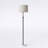  Carmeline 68" Modern Adjustable Height Metal Black Floor Lamp with 3-Way Dimmable Light and Marble Base-1419798761