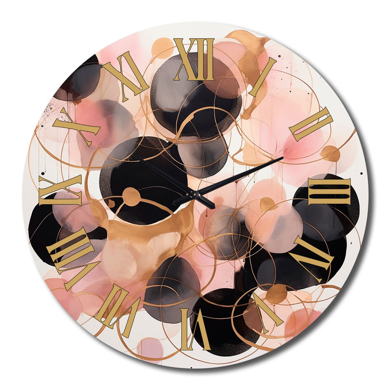 Horloge murale en métal, Grand