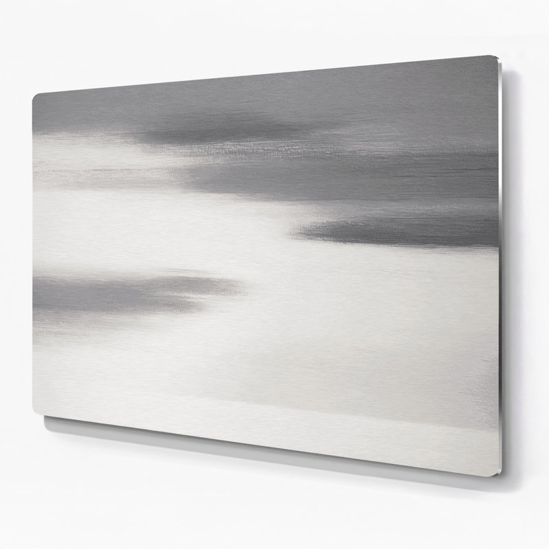Minimalisme 20, art mural en métal brun, H 11 po x l 14 po