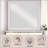 Weathered White Finish Mirror