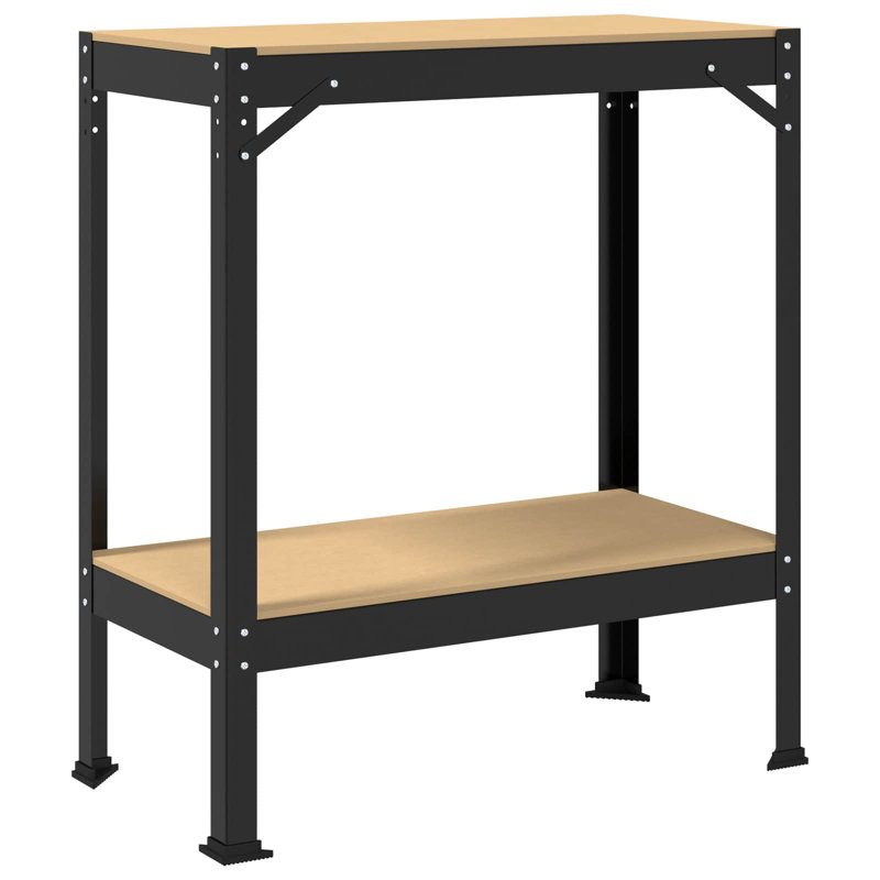 Engineered Wood Top Workbench, 91cm H x 81cm W x 41cm D