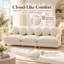 Canapé modulaire en chenille Veloria Comfy-1369701373