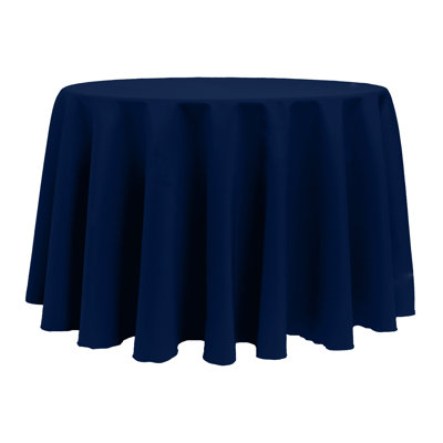 Solid Color Round Tablecloth
