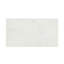 Table basse rectangulaire de style contemporain avec plateau de rangement inférieur en marbre et roulettes au fini blanc et noir