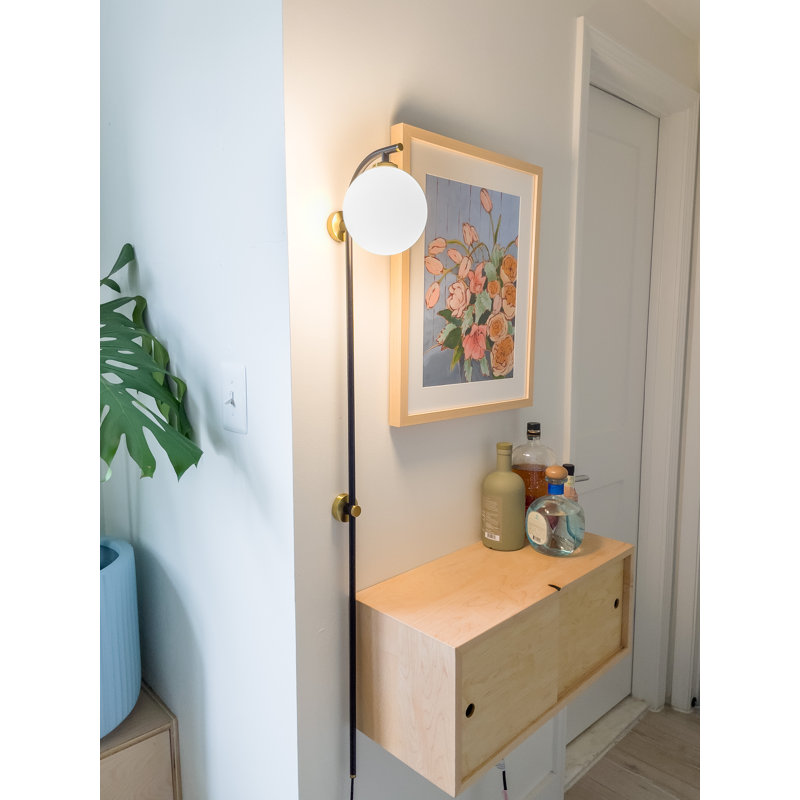 Arrington Steel Plug-in Wallchiere
