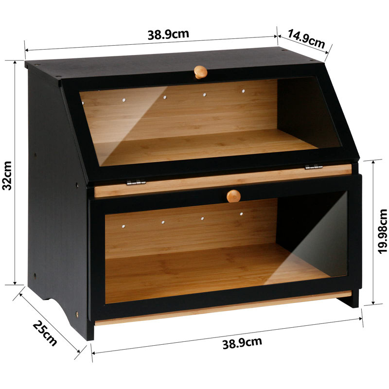 Food Storage Container, Black
