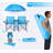All-in-One Outdoor 2-Person Beach Portable Camping Chair with Sunshade Umbrella-1117329263