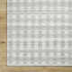 Lavande Plaid Wool Area Rug