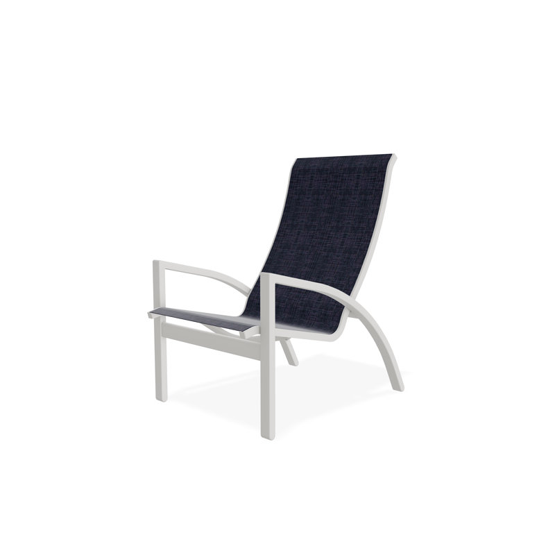 Kendall Outdoor Lounge Chair, Breeze, Snow