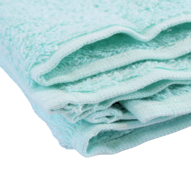 100% Cotton Hand Towel, Aqua