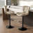 Pet-Friendly Adjustable Height Swivel Bar Stool with Back, Scratch-Resistant Tech Fabric, Footrest and Black Metal Base – Durable Bar Chair for Kitchen Island, Dining Bar, Cat & Dog Owners-377642017-370127099