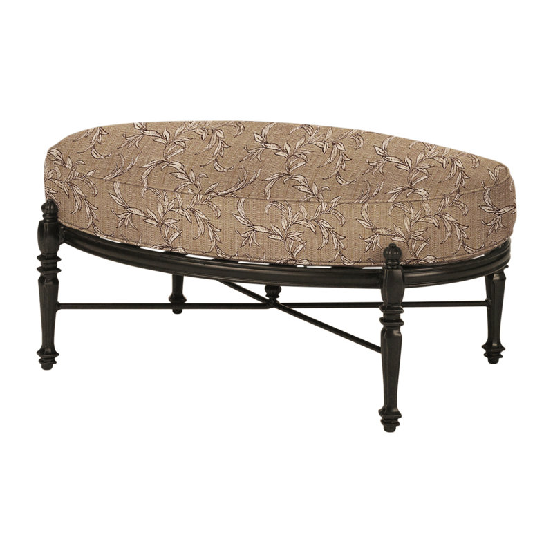 Grand Terrace Outdoor Ottoman, Desert Bronze, Bessemer