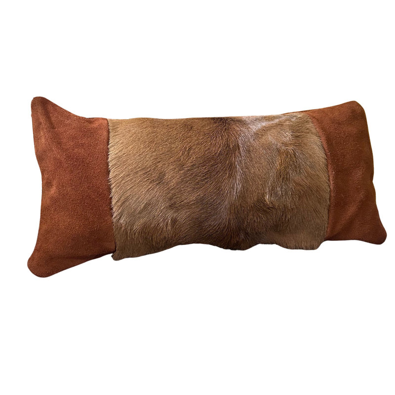 Impala Skin Pillow Case (Suede Side And Backing)