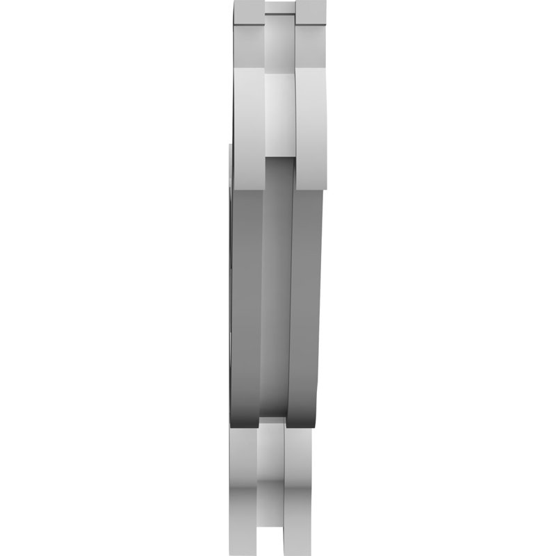 Corbeau en PVC de qualité architecturale Florence, H 12 po x l 7 po x P 1,875 po