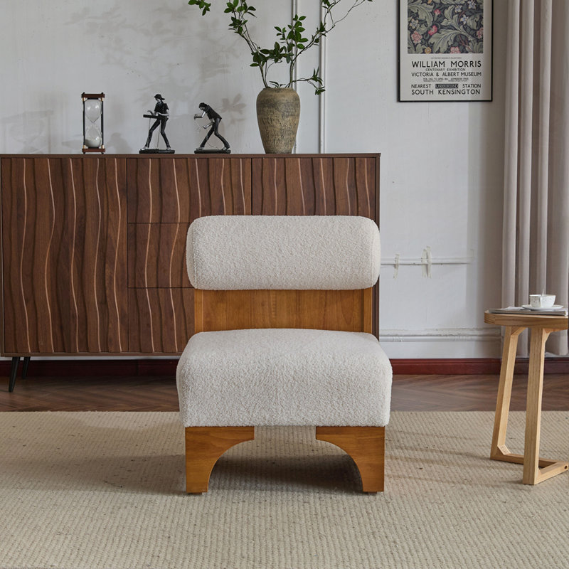 Méridienne Modern Boucle, Beige