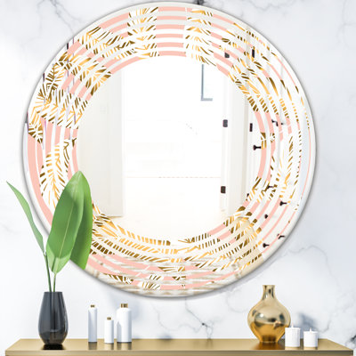 Miroir mural Wave