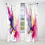 Rideaux en velours mauve et violet mauve et rose VII - obscurcissant - 1 panneau-107826812