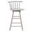 Swivel Counter Stool with Solid Wood Frame-1574587385