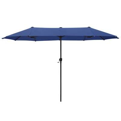 Parasol de marché rectangulaire 13 pi Aletse