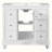35.28 " Single Bathroom Vanity Base