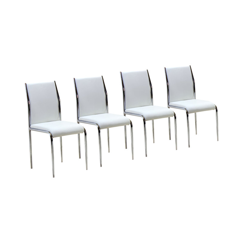 Upholstered Side Chair, Cream