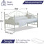 Barile Metal Daybed with Mattress