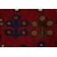 Tapis unique en laine noué à la main style Shiraz des années 2010 de 3 pi 6 po x 4 pi 11 po rouge