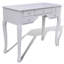 Ensemble coiffeuse avec tabouret et miroir Foster
