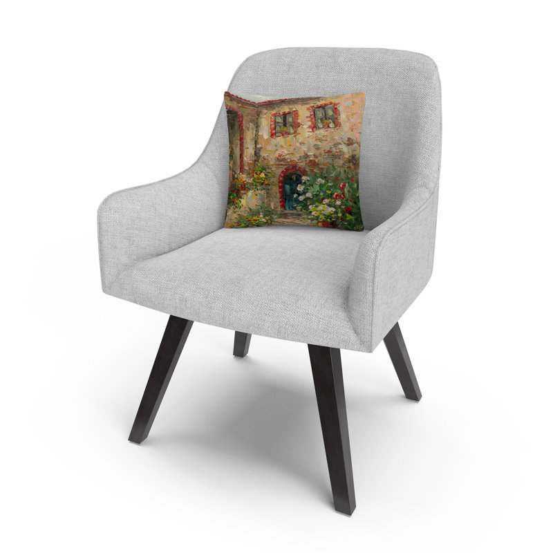 Rio Floral Throw Pillow