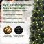 Artificial Christmas Tree with 150 LEDs with Stand-165621308-165621442