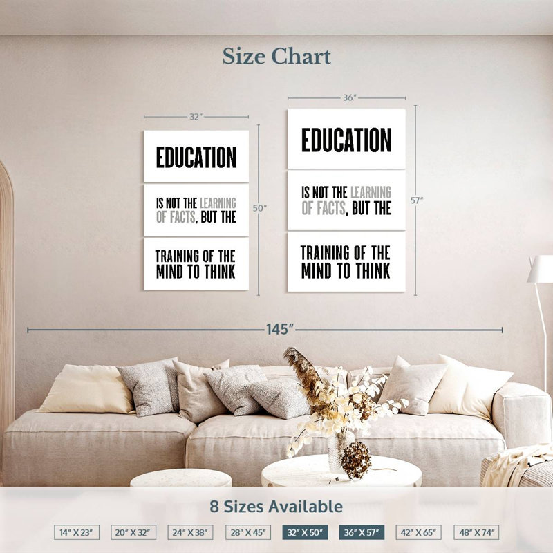 Tergel Training To Think, 50" H x 32" W