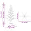 Wooden Christmas Tree with Stand Solid pine wood-556746620-556746561