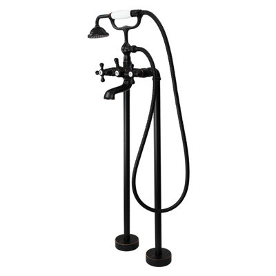 Cromwell Floor Tub Filler with Diverter