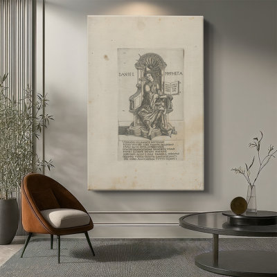 The Prophet Daniel, from Prophets and Sibyls -Gallery Wrapped Canvas by Francesco Rosselli