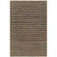 Tapis noir / brun clair / beige tissé à plat à la main Addy-2095132651