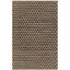 Tapis noir / brun clair / beige tissé à plat à la main Addy-2095132655