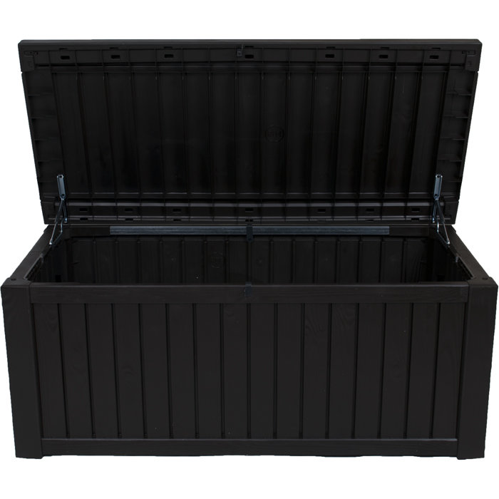 Rockwood 570 L Resin Storage Box, Dark Brown