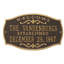 Brookfield 4-Line Wall Address Plaque-1950503591-1950503641